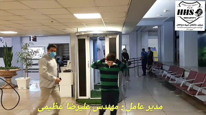 تونل ضد عفونی ویروس کرونا در ف...