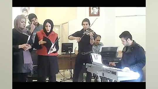 تمرین ارکستر ملی همراز