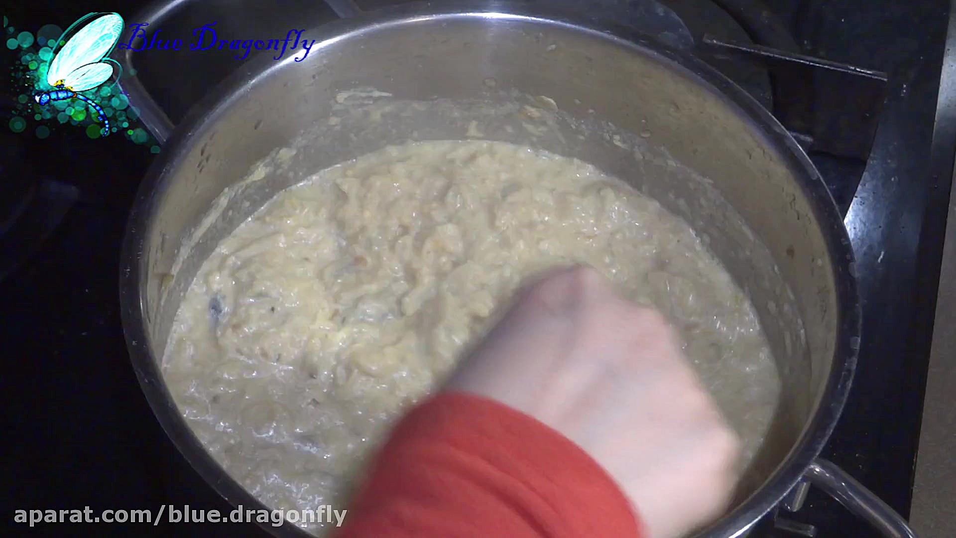 کشک و بادمجان رژیمی آموزش غذای...