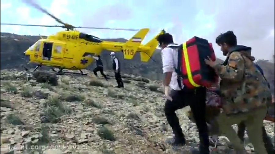 اورژانس هوایی ایلام در ارتفاعا...