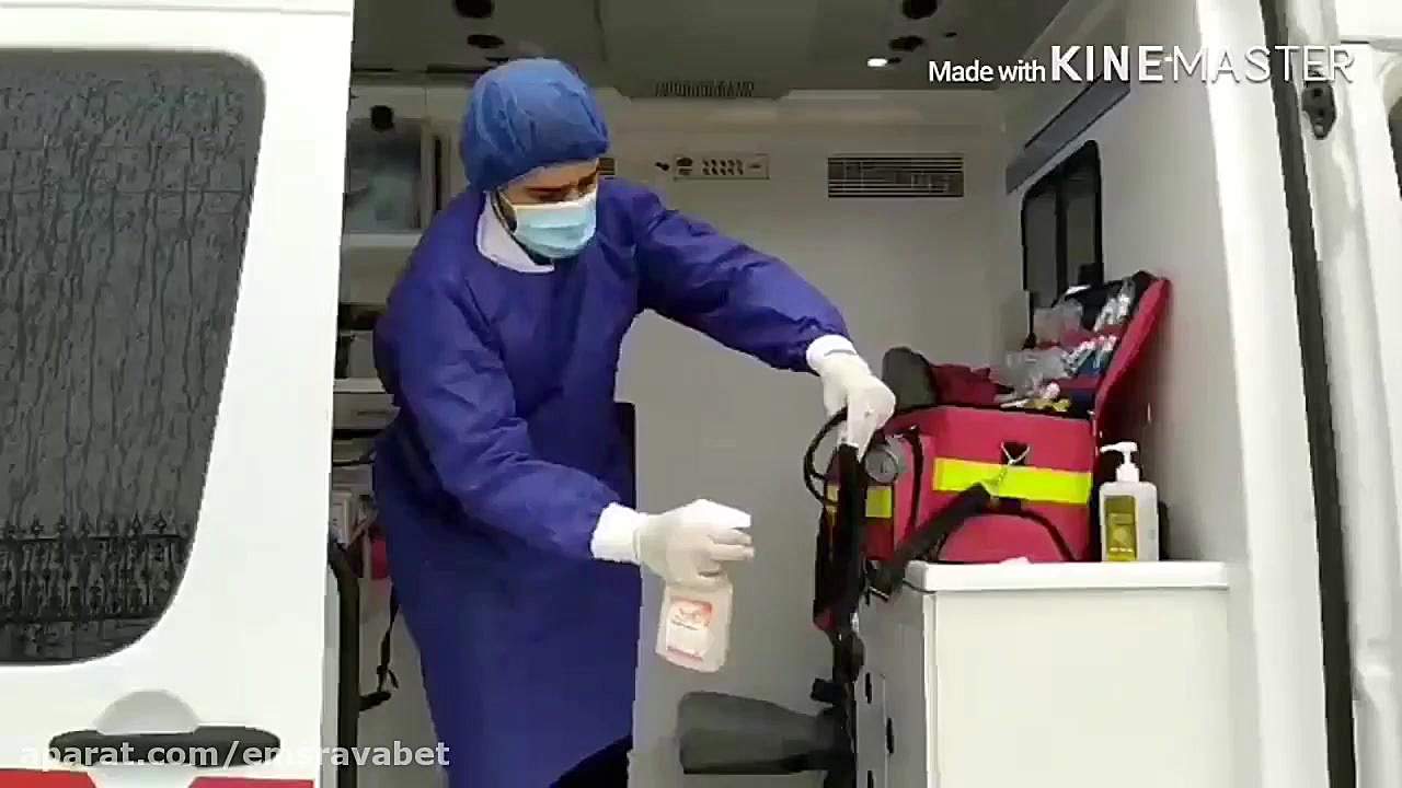 ضد عفونی کردن تجهیزات آمبولانس...