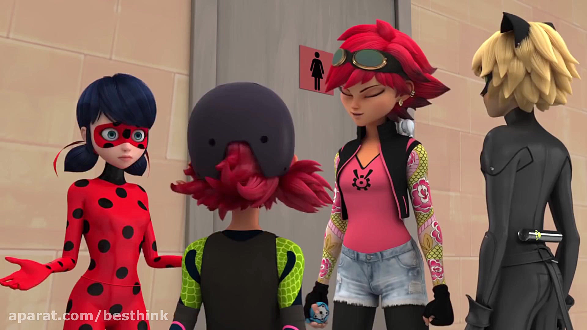 لیدی باگ و گربه سیاه ، ساعت زم...