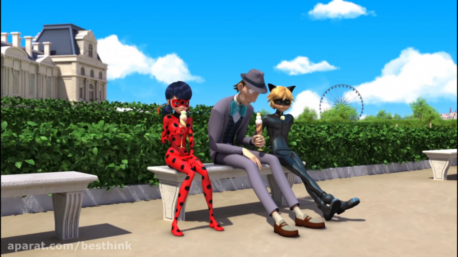 لیدی باگ و گربه سیاه ، بستنی خ...