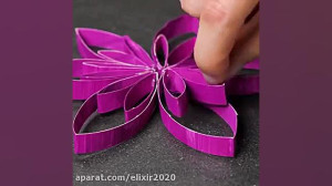 ترفند با کاغذ رنگی