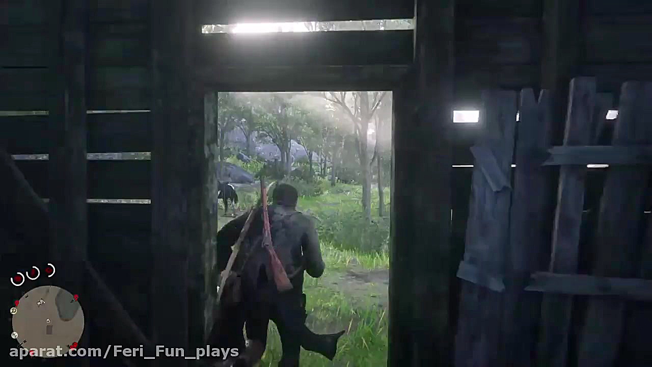 راز خانه فضایی در red dead red...