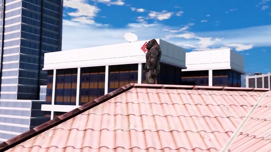 نبرد ابر قهرمانان مبارزه بین IRON MAN VS KING KONG EPIC BATTLE