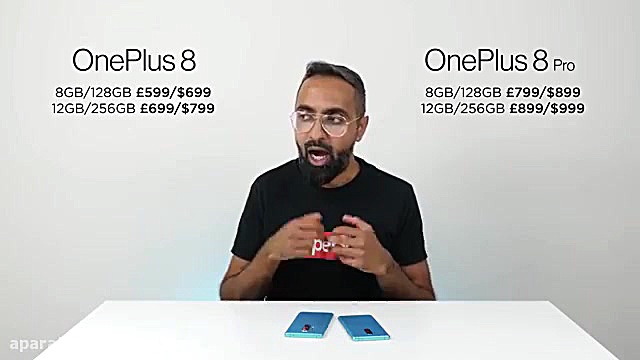 جعبه گشایی و مقایسه وان پلاس 8...