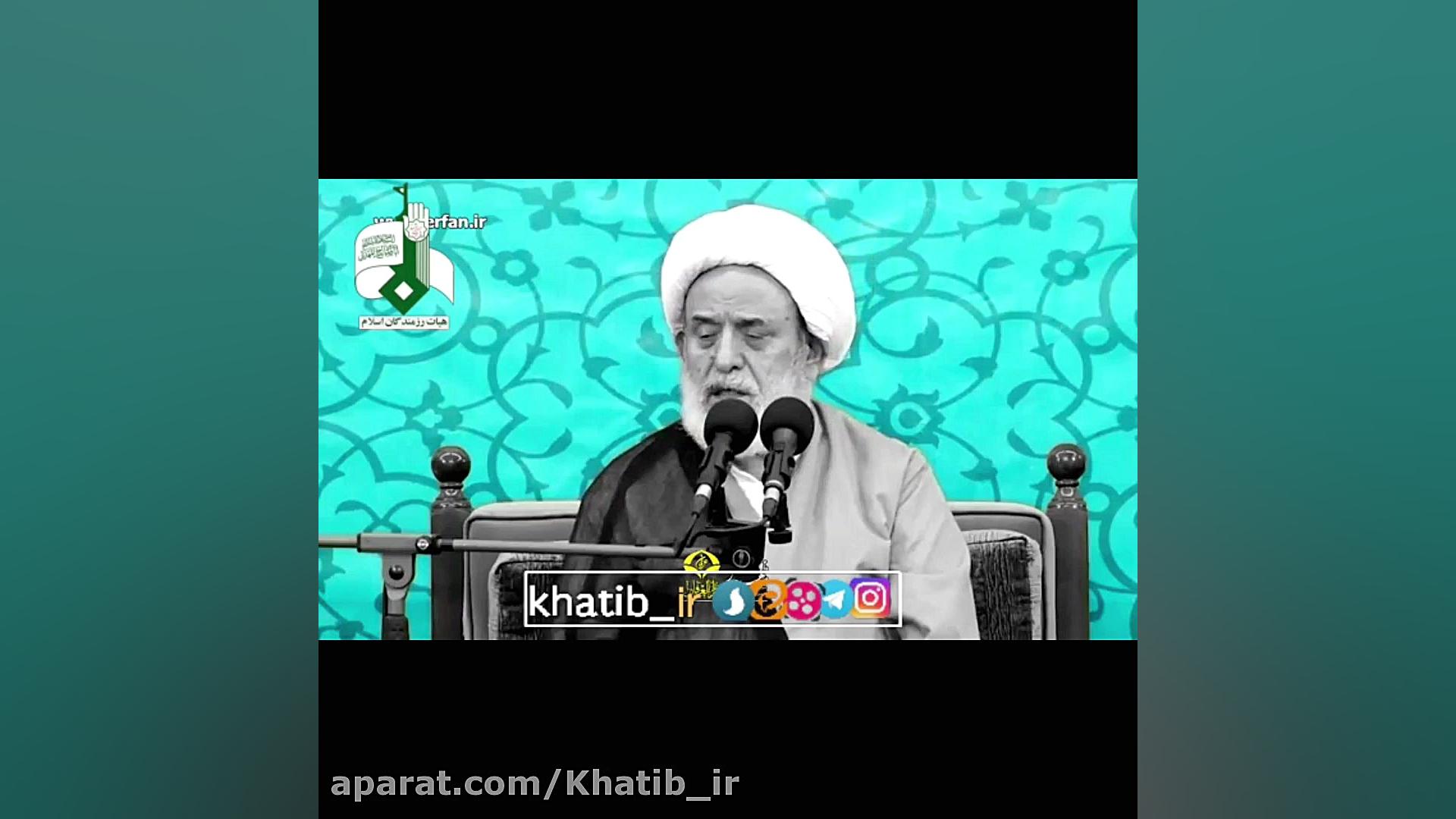 شیخ حسین انصاریان  چرا تملق گو...