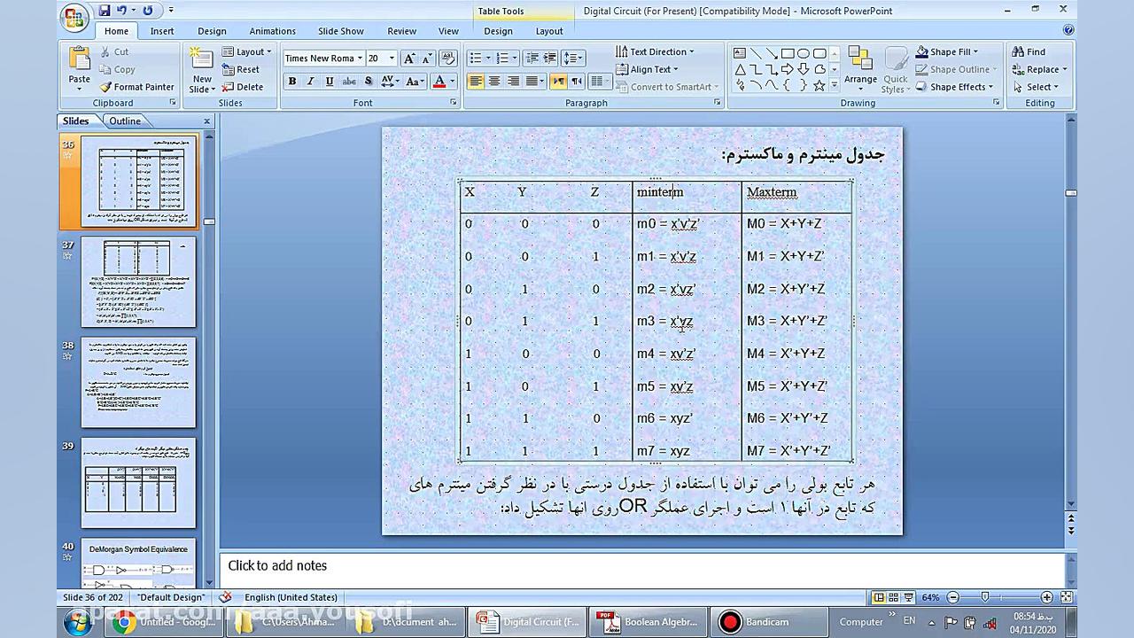 قسمت سوم مدار منطقی