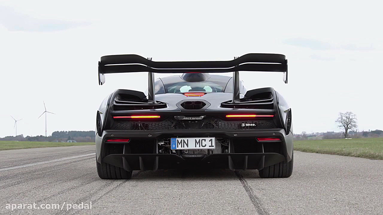 صدای اگزوز خاص مک لارن سنا نوو...