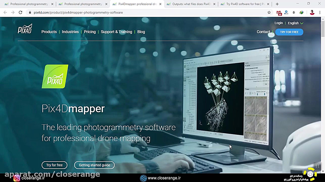 آموزش پردازش تصاویر پهپاد با ن...