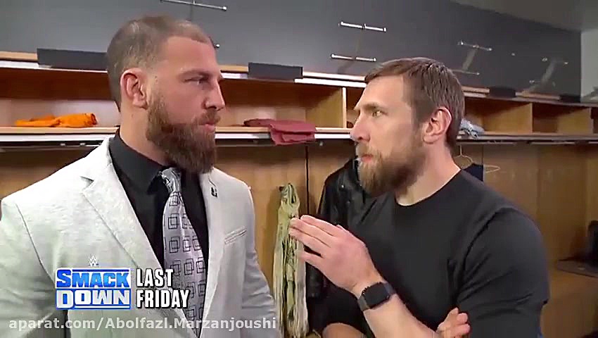 مسابقه کشتی کج دنیل برایان با...