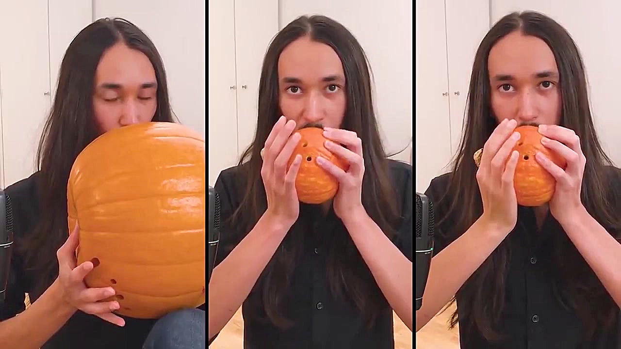 توی قرنطینه با کدو ساز ساخت!!...