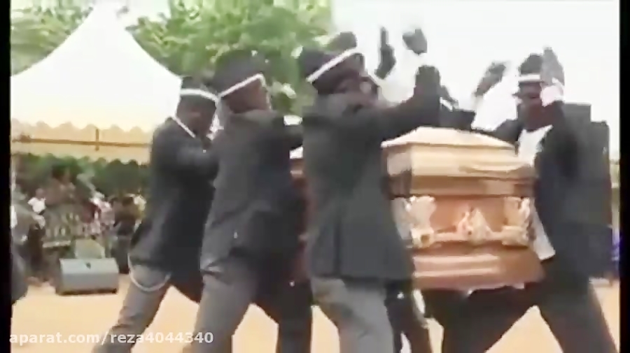 رقص با تابوت مخصوص کرونایی ها...