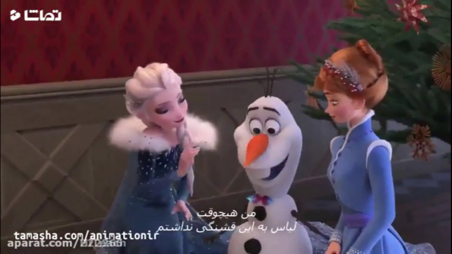 تمامی آهنگ انیمیشن کوتاه اولاف یخ زده ۲۰۱۷ Olaf&lsquo;s Frozen Adventure دوبله فارسی زمان491ثانیه