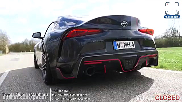 معرفی تویوتا سوپرا با تیون منه...