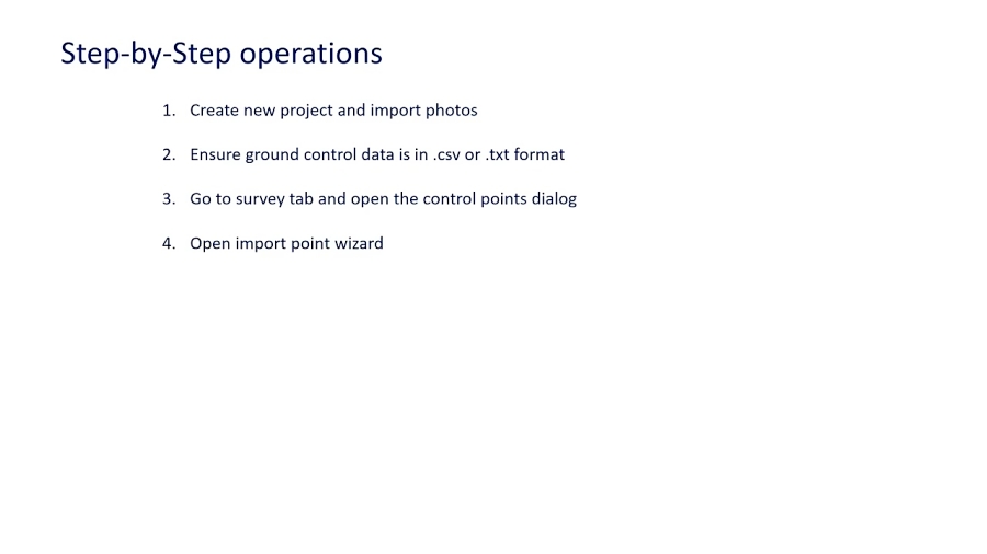 21. ContextCapture _ Import Ground Control Point Wizard