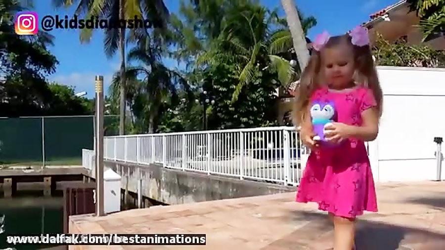 دیانا و روما  ماهی طلایی