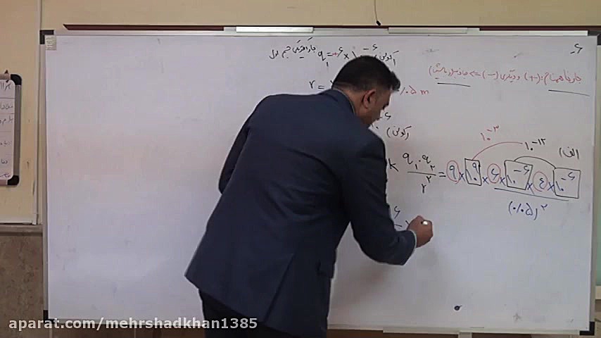 حل مسائل امتحان علوم هشتم فصل...