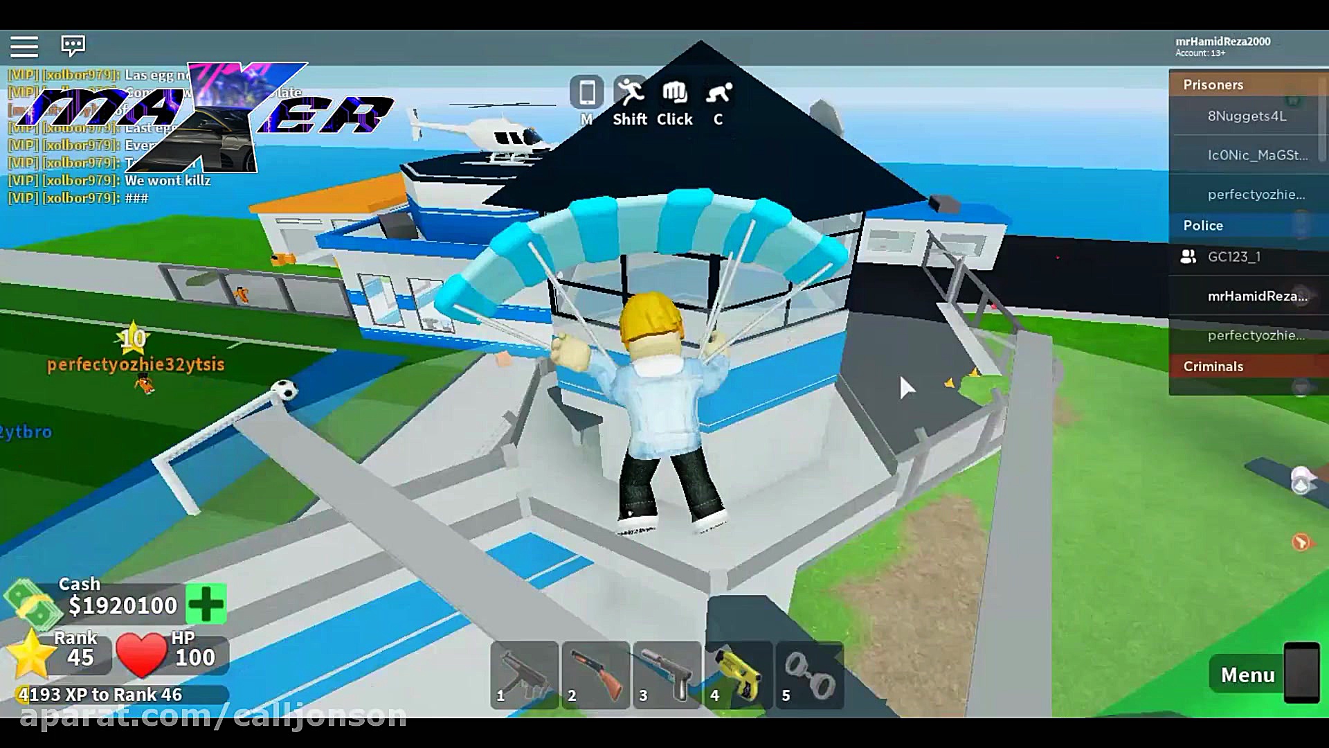 کشتار در Mad City با مکسر