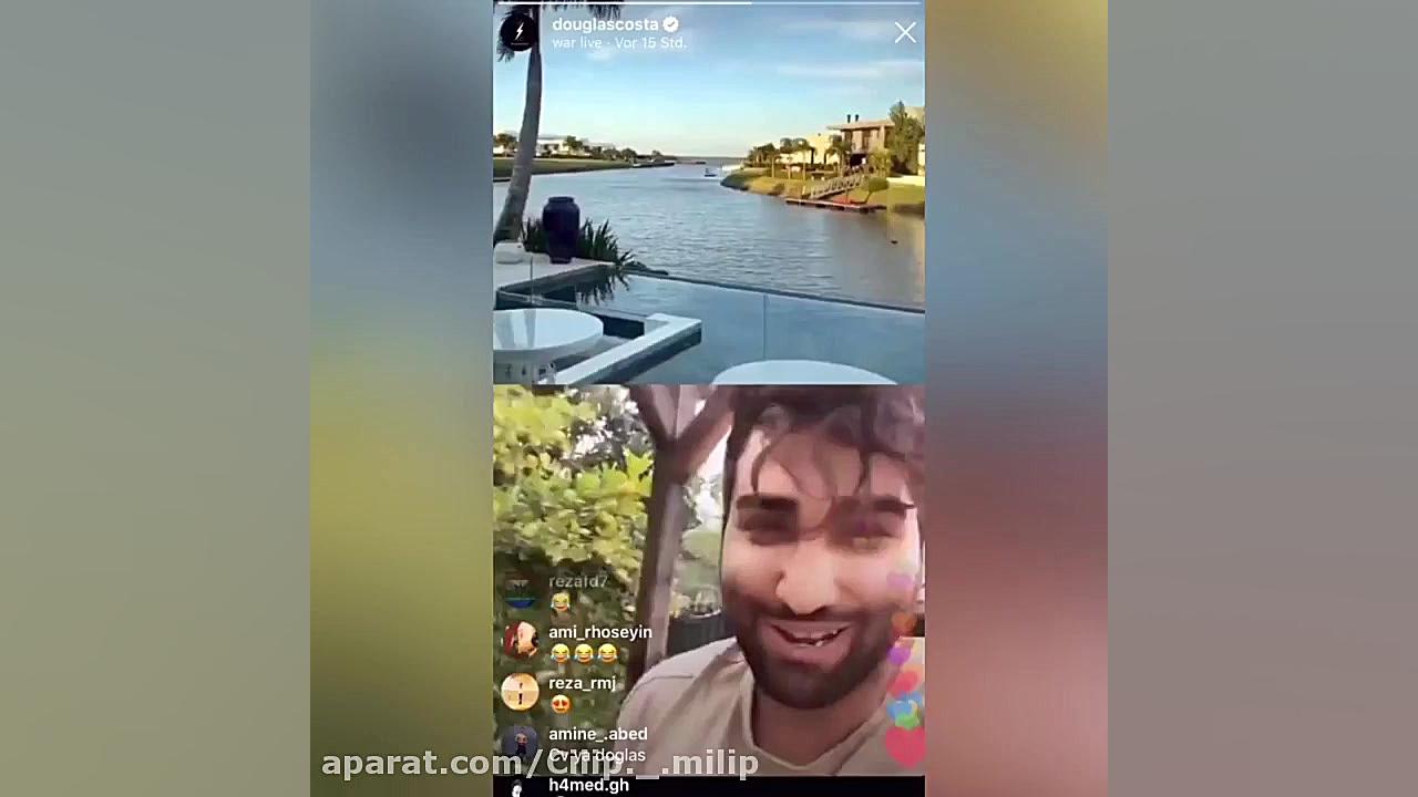 لایو تهی و داگلاس کاستا ستاره...