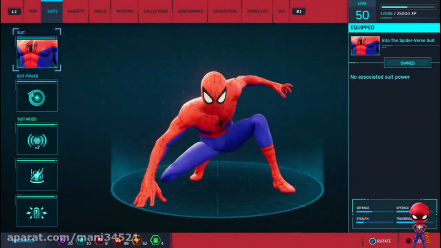 گیم پلی از بازی Spider Man PS4...