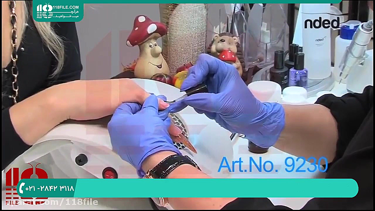 آموزش کاشت ناخن | ترمیم ناخن |...