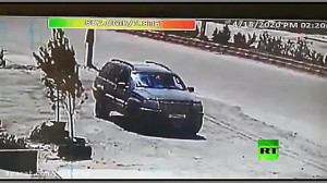 لحظه برخورد موشک اسراییل به ما...