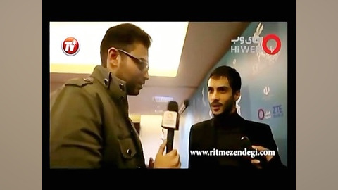 سوتی خفن ساعد سهیلی؛موقع مصاحب...