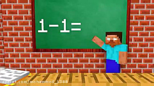 انیمیشن ماینکرافت مدرسه هیولا...