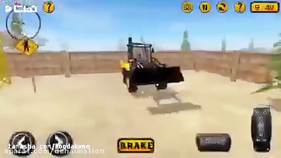 برنامه کودک ماشین آلات راه ساز...