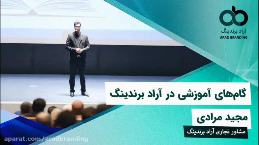 گام‌های آموزشی در آراد برندینگ