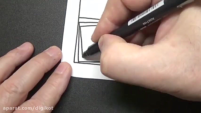 نقاشی سه بعدی با خطوط