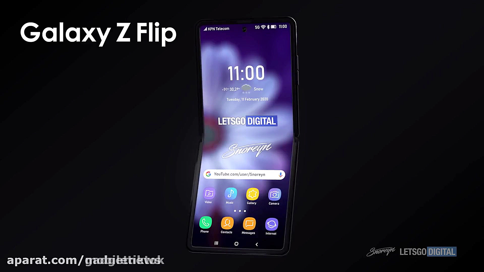 گلکسی زد فلیپ 5G با ظرفیت 256...