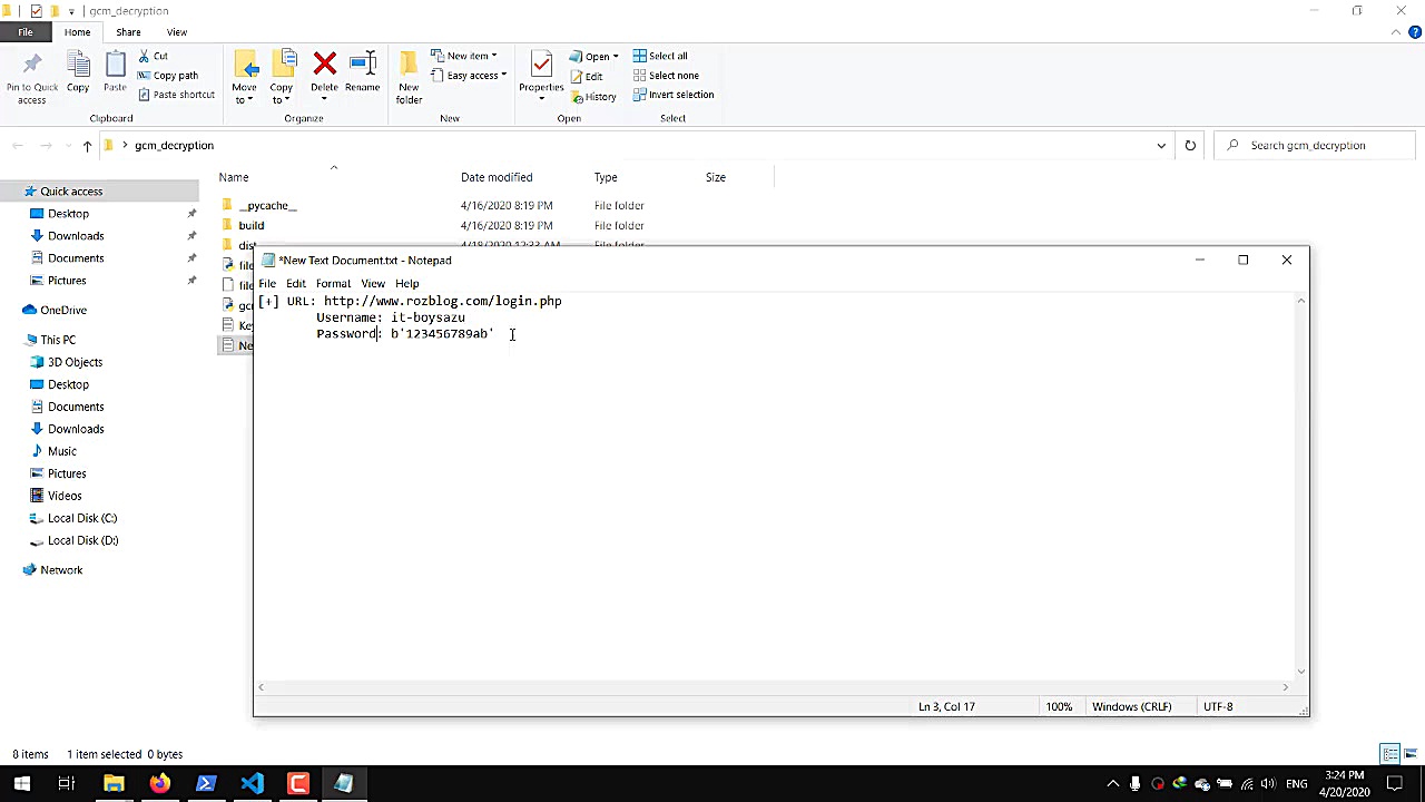 استخراج پسورد های chome با پای...
