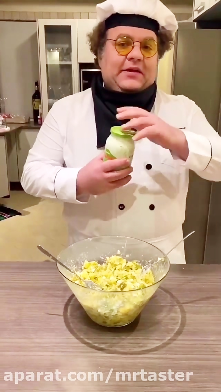 سالاد الویه دهه شصتی