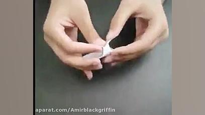 آموزش اوریگامی قورباغه پرشی و...