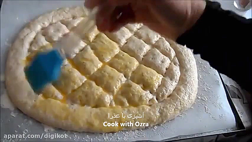 طرز تهیه نان شیرمال