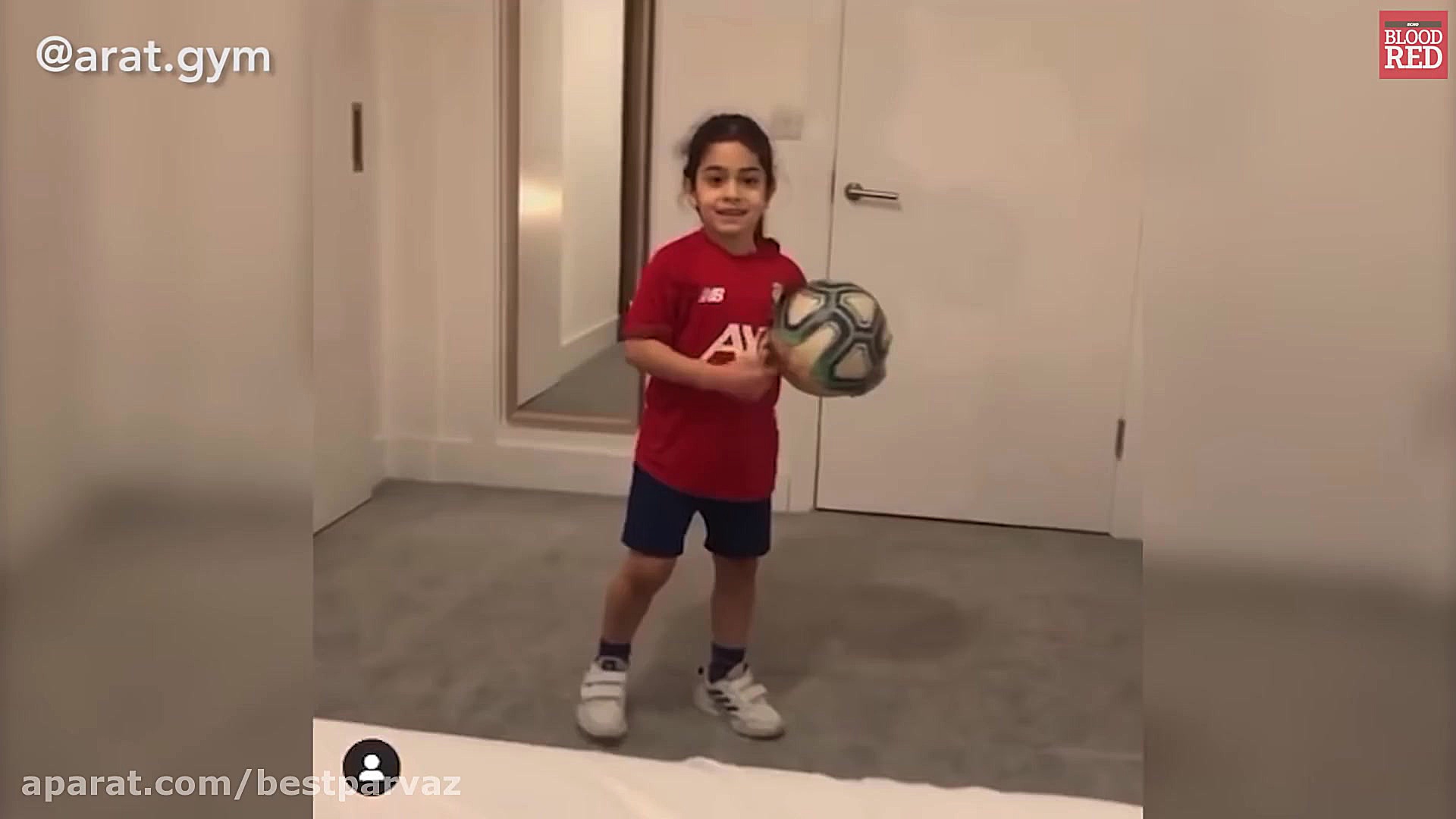 حرکات زیبا و دیدنی از آرات حسی...