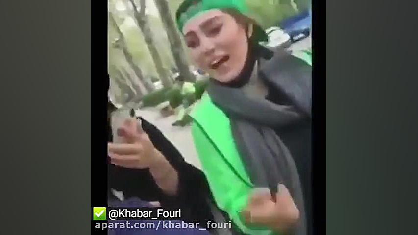 رفتار زشت و زننده سحر قریشی با...