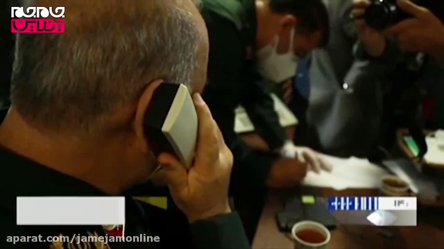 پیام تلفنی فرمانده سپاه به فرم...