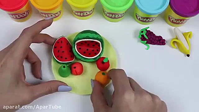 ویدیو  آموزش خمیر بازی ساخت می...