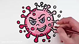 نقاشی کرونا ویروس