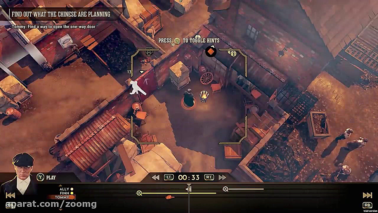 تریلر گیم پلی بازی Peaky Blind...