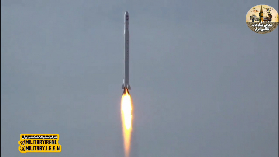 جدایش مراحل ماهواره بر قاصد مع...