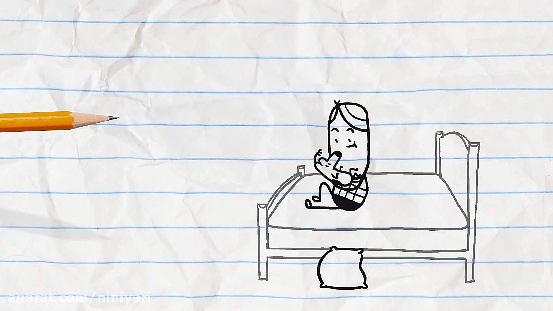 انیمیشن مداد قسمت 273  نی نی ی...