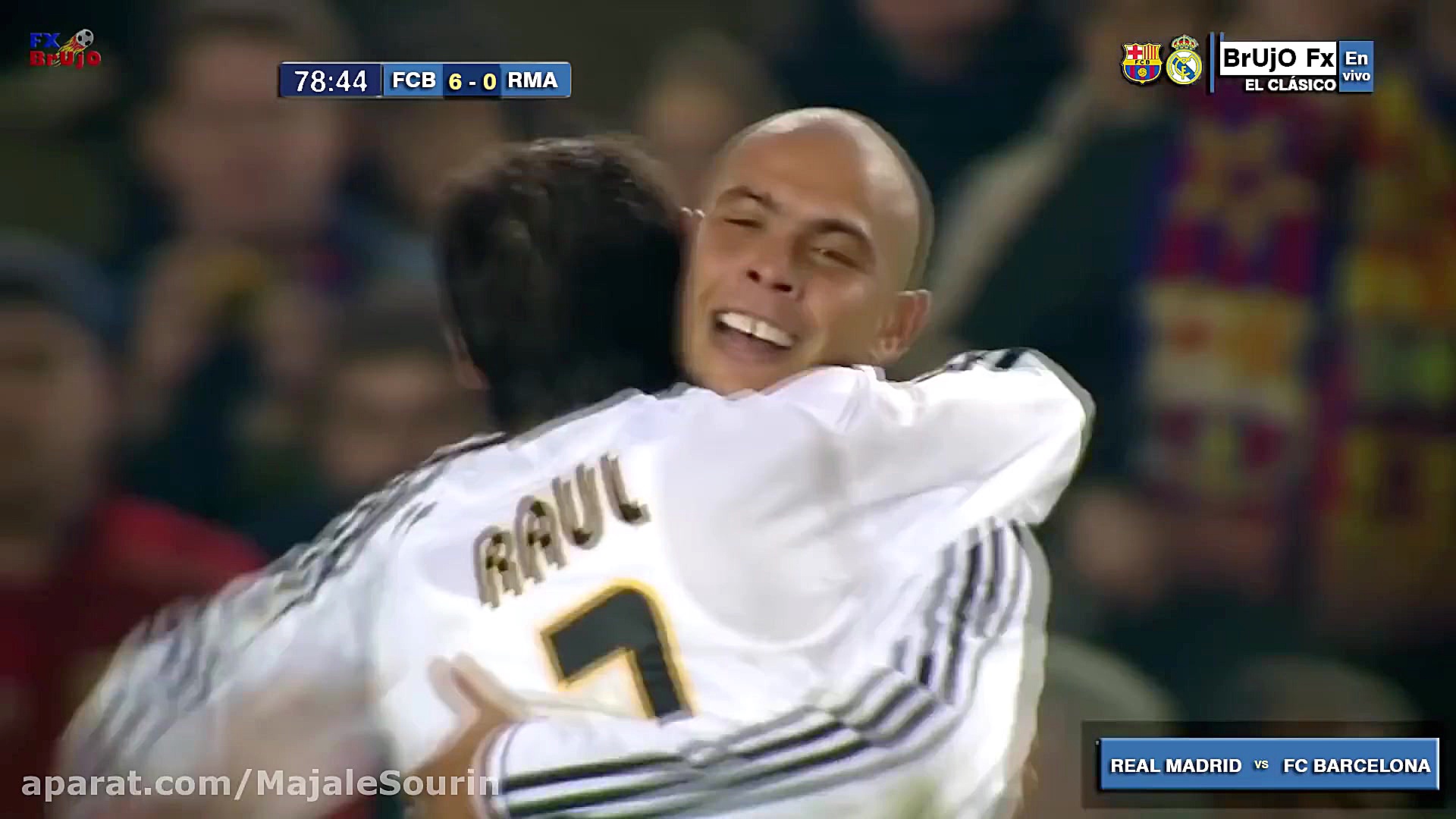 رئال 7 بارسا 0 تحقیر بارسا در...