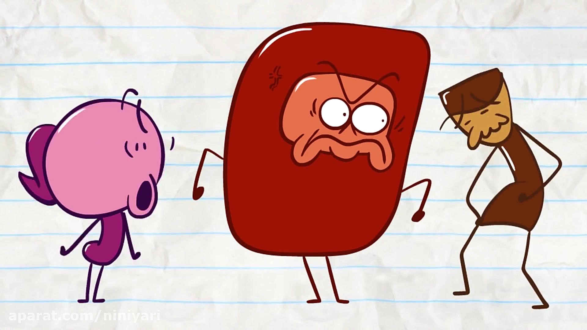 انیمیشن مداد قسمت 271  نی نی ی...