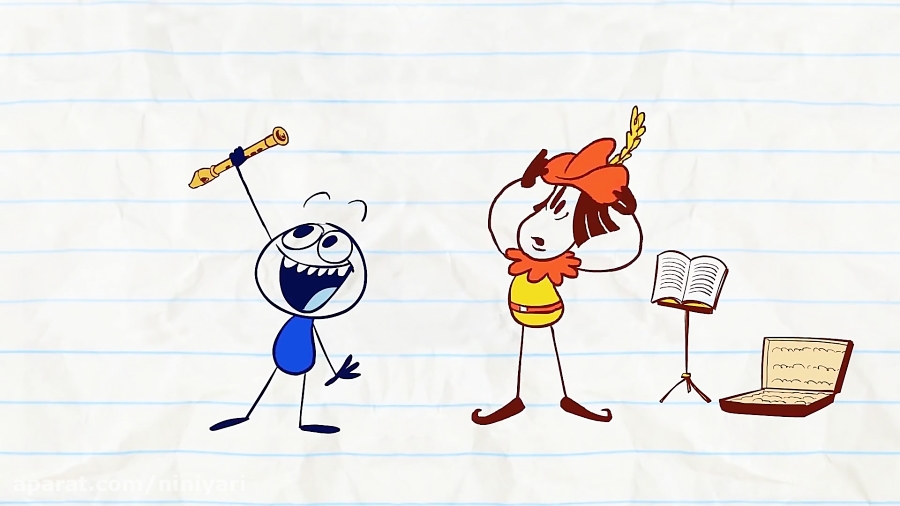 انیمیشن مداد قسمت 266  نی نی ی...