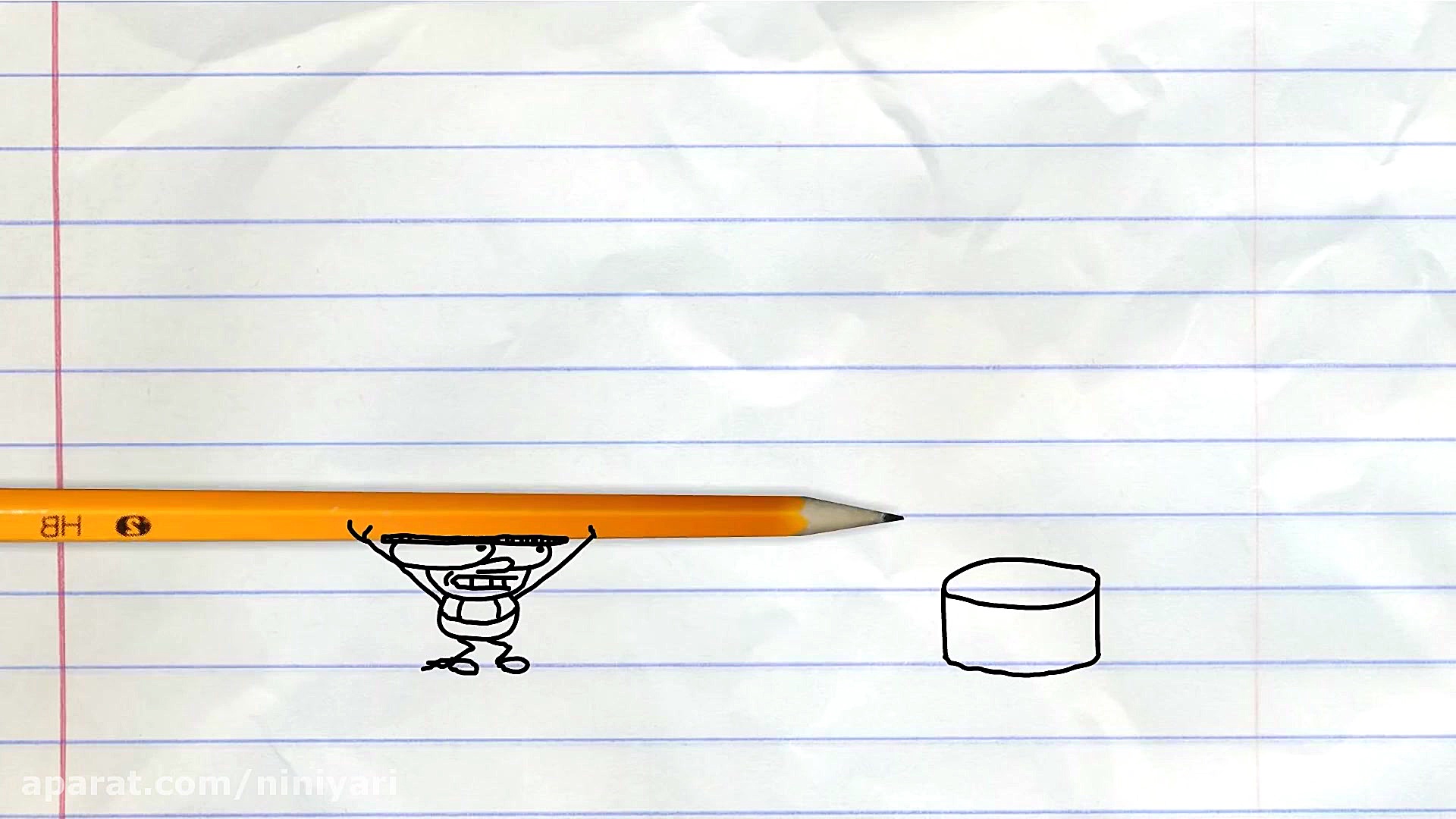 انیمیشن مداد قسمت 244  نی نی ی...